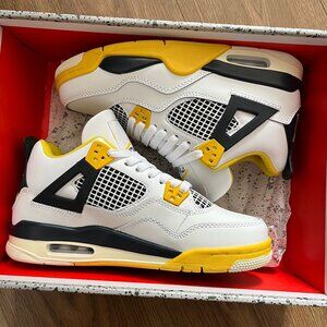 Jordan White Yellow Basketball Sneakers